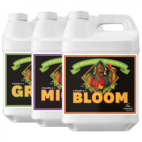 Advanced Nutrients pH Perfect Set Grow, Bloom, Micro 10 L