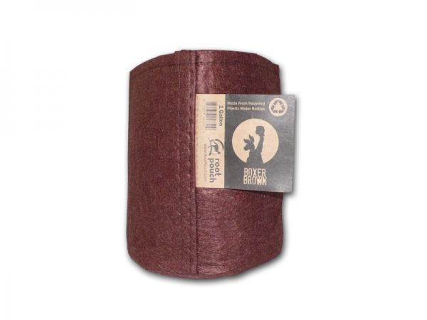 Root Pouch Boxer Brown Textil-Topf 15x19 cm - 3.8 l