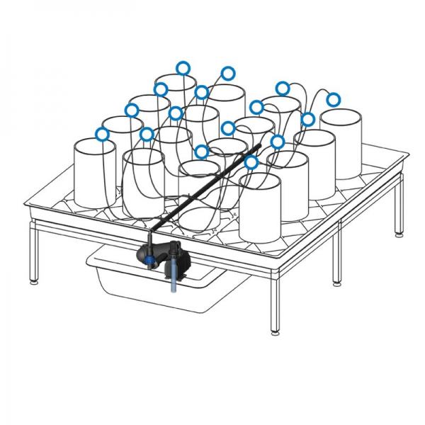 growTOOL Automatic-Watering-Extension-Set 0.8 without tank